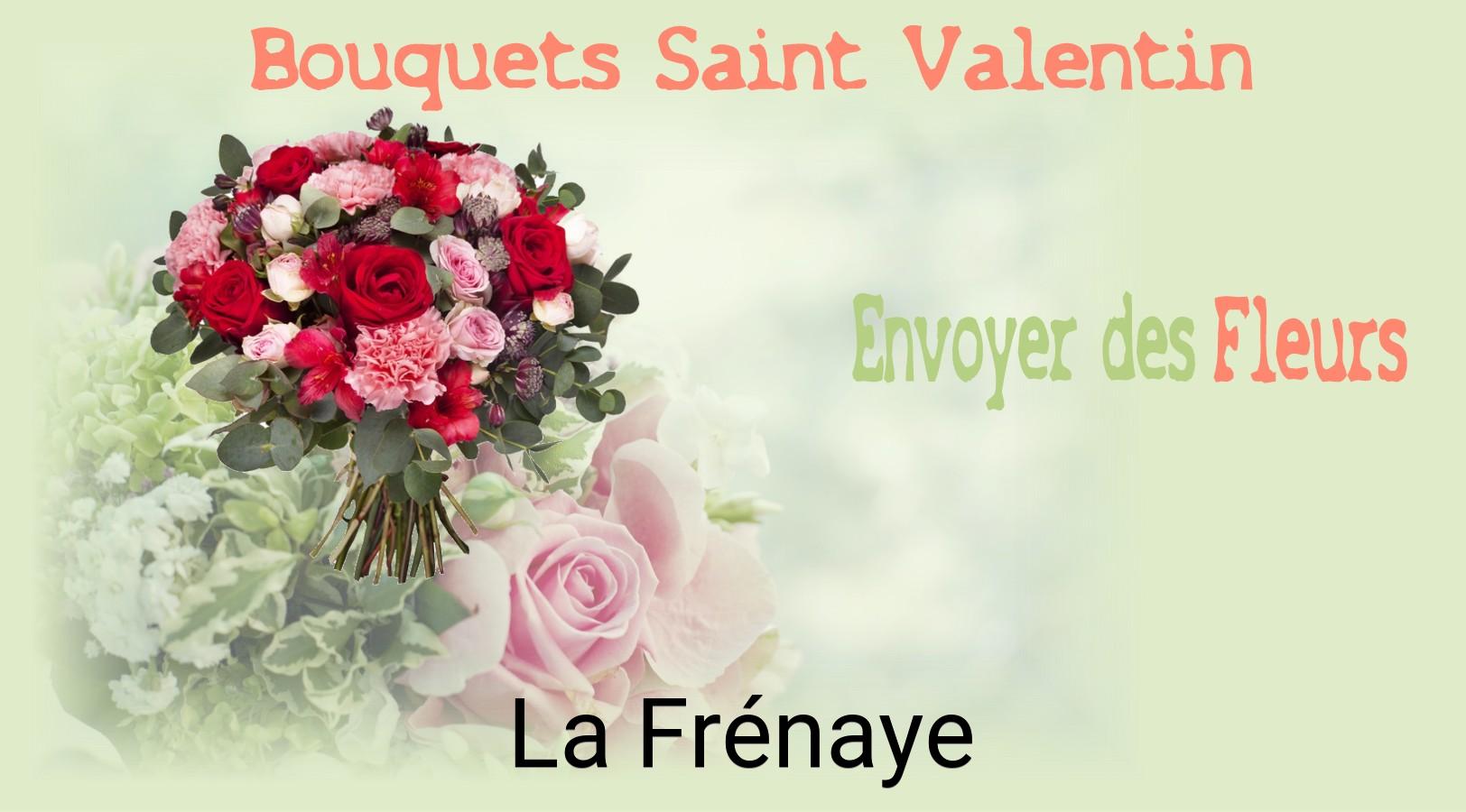 Roses de Saint-Valentin livrées à La Frénaye